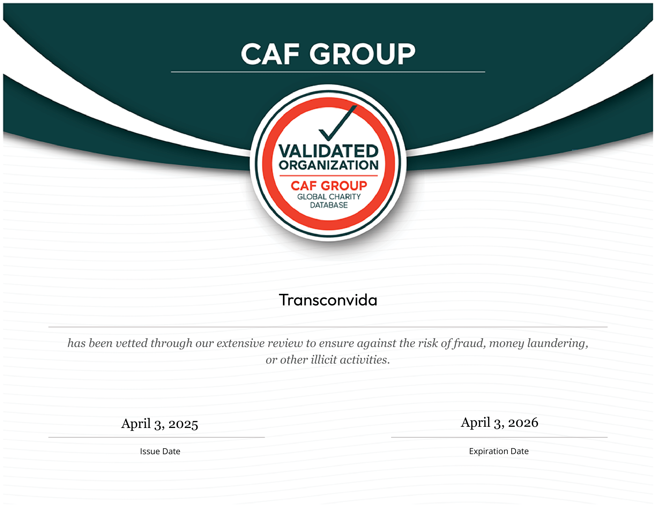 Transconvida CAF America 2025